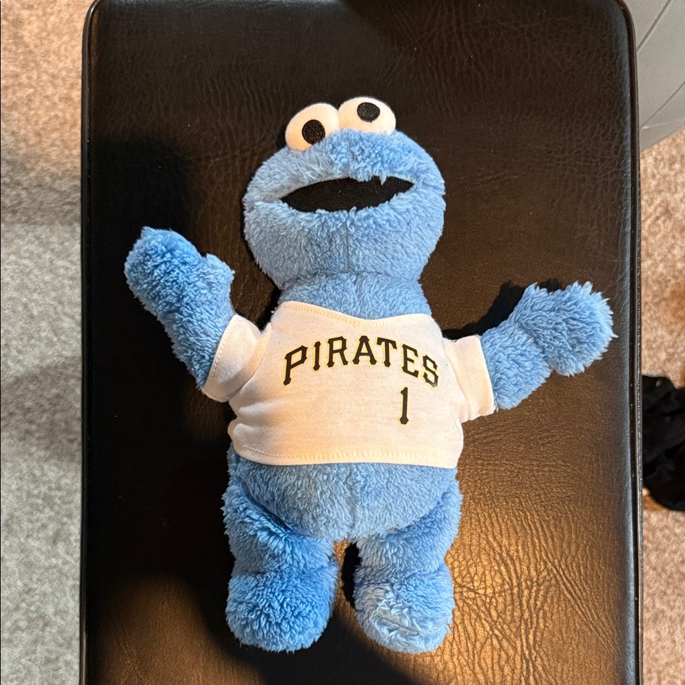Pittsburgh Pirates Cookie Monster Plush